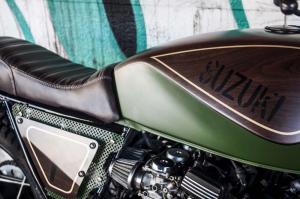 1980 Suzuki GSX400F Tracker Wood by Shaka Garage Bari