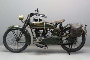 Ретро байк Harley-Davidson 24JE 1924 года