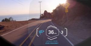 BMW Helmet HUD