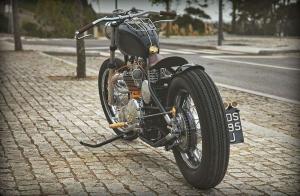 1971 Triumph Bonneville T120R Elvira by Vitor Saraiva