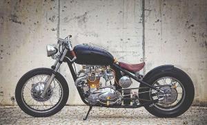 1971 Triumph Bonneville T120R Elvira by Vitor Saraiva
