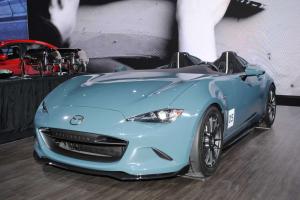 Mazda представила на Детройтском автосалоне концептуальный спидстер MX-5 Speedster Concept
