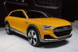 Компания Audi официально представила кроссовер h-tron Quattro с водородным двигателем