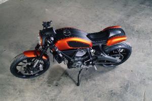 2016 Ducati Scrambler Rivatoro by KRT Framework