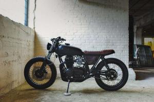 1975 Honda CB550 Fade To Black by Federal Moto