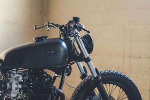 1975 Honda CB550 Fade To Black by Federal Moto