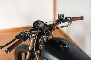 1975 Honda CB550 Fade To Black by Federal Moto