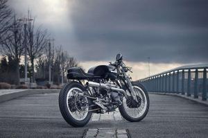 1949 Vincent Rapide Widow Jane by Keino Cycles