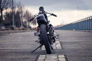 1949 Vincent Rapide Widow Jane by Keino Cycles