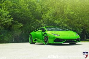 2016 Lamborghini Huracan LP610-4 Green Car by EVS Motors