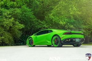 2016 Lamborghini Huracan LP610-4 Green Car by EVS Motors