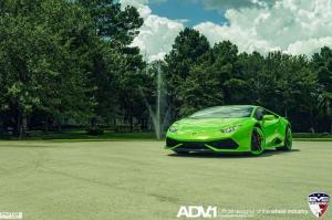 2016 Lamborghini Huracan LP610-4 Green Car by EVS Motors