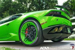 2016 Lamborghini Huracan LP610-4 Green Car by EVS Motors
