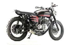 1976 Honda CB750 by Steel Bent Customs