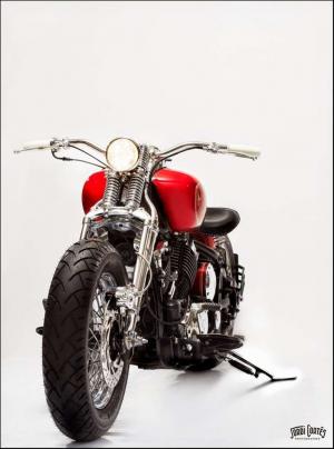 2014 Yamaha 650 Dragstar by Mad Crow Garage