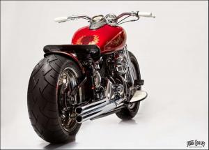 2014 Yamaha 650 Dragstar by Mad Crow Garage