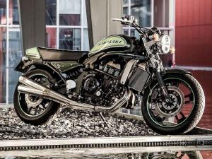 Кастомный байк Kawasaki Vulcan S с комплектом Mr. Martini Vulcan 70
