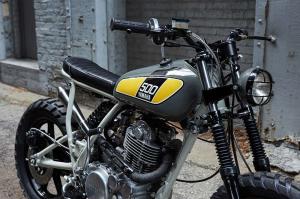 1978 Yamaha SR500 by Powder Monkees