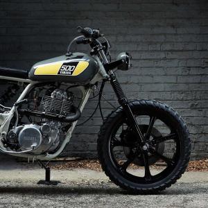1978 Yamaha SR500 by Powder Monkees