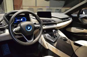 2016 BMW i8 Fabulous White with Java Green Accents by Abu Dhabi Motors