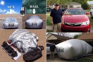 Надувной авточехол Hail Protector от солнца, пыли и града