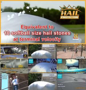Надувной авточехол Hail Protector
