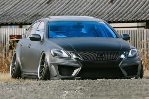 Японцы тюнинговали Lexus GS350
