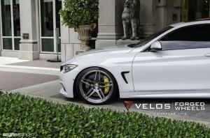 2014 BMW 435i on Velos Designwerks Wheels