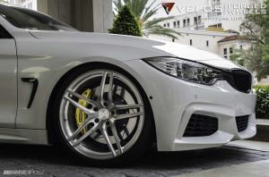 2014 BMW 435i on Velos Designwerks Wheels