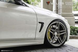 2014 BMW 435i on Velos Designwerks Wheels
