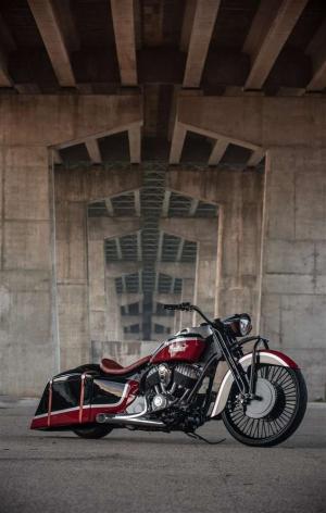 2016 Indian Springfield Frontier 111 by Azzkikr Custom Baggers