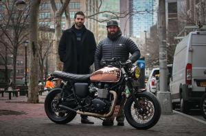 2015 Triumph Bonneville Miss Moneypenny by Ducati Triumph NYC