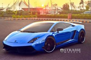 2014 Lamborghini Gallardo LP540 Superleggerra by MAS Tuning and Strasse Wheels