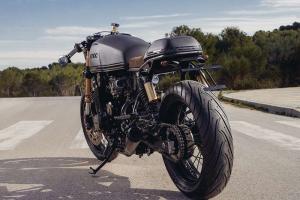 2016 Honda CB750 Back in Black by Ad Hoc Cafe Racer