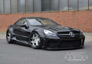 Кабриолет Mercedes-Benz SL R230 «прокачался» в тюнинг-ателье MEC Design