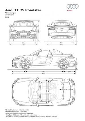 2016 Audi TT RS Roadster