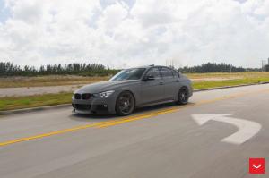 2016 BMW 328i Sedan on Vossen Wheels VFS-6)