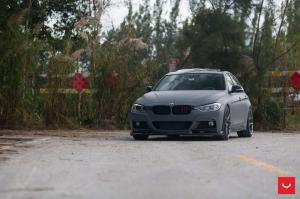 2016 BMW 328i Sedan on Vossen Wheels VFS-6)