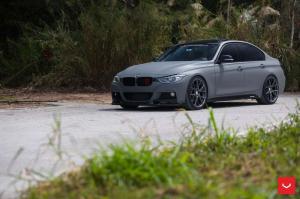 2016 BMW 328i Sedan on Vossen Wheels VFS-6)