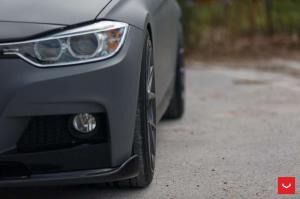 2016 BMW 328i Sedan on Vossen Wheels VFS-6)