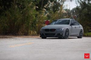 2016 BMW 328i Sedan on Vossen Wheels VFS-6)