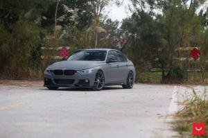 2016 BMW 328i Sedan on Vossen Wheels VFS-6)