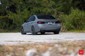 2016 BMW 328i Sedan on Vossen Wheels VFS-6)