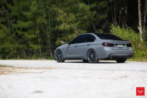 2016 BMW 328i Sedan on Vossen Wheels VFS-6)