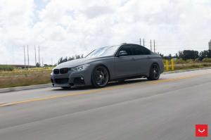 2016 BMW 328i Sedan on Vossen Wheels VFS-6)