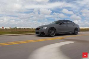 2016 BMW 328i Sedan on Vossen Wheels VFS-6)