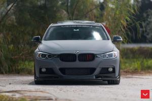 2016 BMW 328i Sedan on Vossen Wheels VFS-6)