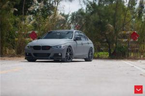 2016 BMW 328i Sedan on Vossen Wheels VFS-6)