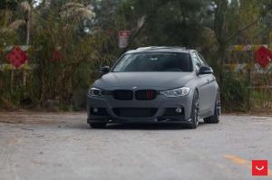 2016 BMW 328i Sedan on Vossen Wheels VFS-6)