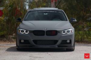 2016 BMW 328i Sedan on Vossen Wheels VFS-6)